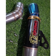 Open pipe Canister Daeng sai4 1set 51mm Big Elbow for Mio i125 Mio sporty Mio soul i125 Mio soulty M