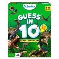 Skillmatics Card Game - Guess in 10 Dinosaurs, Perfect for Boys, Girls, Kids, and Families Who Love