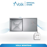 Volk Ilex Whm7540 Kitchen Sink Handmade / Bak Cuci Piring