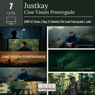 [LUTs/Video Filter] Justkay Cine Vision Powergade for Davinci Resolve
