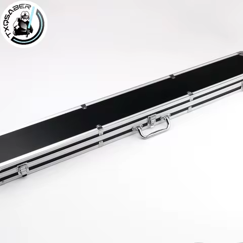 TXQSABER Lightsaber Suitcase Black Silver for Display Collection Protection Customization