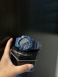 G-Shock 藍色迷彩手錶
