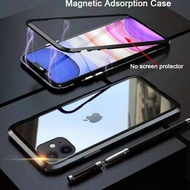 Premium 360 Magnetic Glass Hard Case Casing iphone 11 iphone 11 pro iphone 11 Pro Max Iphone11