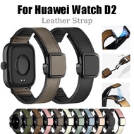 Leather Square Buckle Strap For Huawei Watch D2 Watch band Bracelet For huawei watch d2 Magnetic Qui