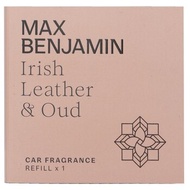 Max Benjamin Car Fragrance Refill - Irish Leather &amp; Oud 1pc