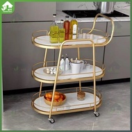 Trolley Serving Car Nordic Dining Car Commercial Household Restaurant with Wheels Trolley Wine Troll