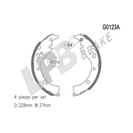 LPB Brake ShOE NG0123AToyota Sienta XP170 G/V 1.5 16'-17',Toyota Wish 1st Gen AE10/AE11 2.0 03'-09'