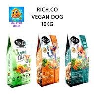 FISHDOM 10KG RICH.CO VEGAN DOG VEGETARIAN / BROCCOLI BASED / PUMPKIN BASED DOG FOOD