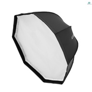 AD-S60S 23.6in/60cm Octagonal Studio Softbox Speedlite Speedlight Diffuser Godox Mount with Grid Carrying Bag Compatible with Godox ML60 and AD300Pro Came-0206