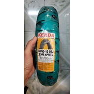 KENDA 90/90-10 tubeless shell mounted on electric motorbike