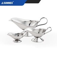 SUNNEX 5oz / 10oz Stainless Steel Aladin Sauce Boat Aladin Boat Gravy Boat Steak Sauce Bowl 140ml / 