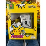 ORIGINAL SET PIKACHU BOX/ THUMBLER/CARD/OISHI GREEN TEA