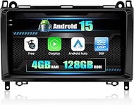 4G+128G Android 15 CAMECHO for Mercedes Benz B200 W245 W169 W639 Vito Viano with Navi Carplay Androi