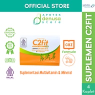 C2FIT With Formula CBZ 1 Catch Cover 4 Caplets Sustained Release | Vitamin B complex Vit C Zinc