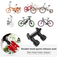 [climbuse.sg] Quick Release Pedal Holder Adapter for Brompton Folding Bike MKS Aceoffix AU