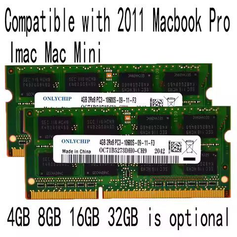 Compatible with 2011 Apple Mac mini IMAC macbook pro memory ram A1311 A1312 A1278 A1286 A1297 A1347 