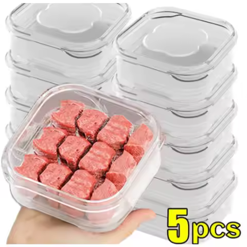 Refrigerator Freezing Food Storage Box Antibacterial Frozen Meat Food-Grade Dedicated Classification