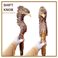 SHIFT KNOB PERSENELING 40CM MOTIF RAJAWALI /TUAS GIGI MOBIL MANUAL VARIASI MOBIL RAJAWALI PANJANG UN
