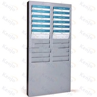 24 COLUMN PUNCH CARD HOLDER / PUNCH CARD RACK / TIME RECORDER RACK 24 SLOT