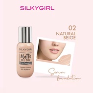 SILKYGIRL Cosmetic Matte All Day Serum Foundation 20ml ( SPA50 /PA+++ ) - GF0162