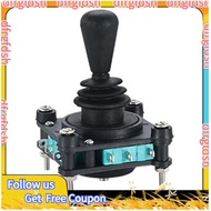 【D&F】Monolever Joystick Switches with Push Button 2 4 8 Way Reset Momentary Toggle -Rocker Switches 
