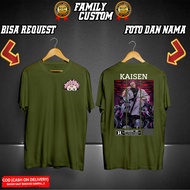 FAMILYCUSTOM - BAJU KAOS DISTRO ANIME JUJUTSU KAISEN AESTETIC - BAJU KAOS OVERSIZE PRIA WANITA TERLA