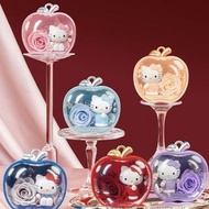 hello kitty 盲盒 永生花 裝飾 公仔 卡通 生日禮物 送禮 擺設 擺件 收藏 kitty公仔