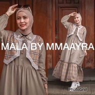 Mmaayra- MALA By Mmaayra- dress gamis premium kekinian