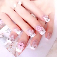 3d fake nails fake nails fake nails contents 24 pcs free nail glue x60