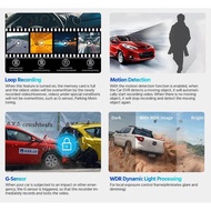 ANDEASTR VODOOL Car Camera Dashcam Rearview Mirror GPS WIFI HDR 4K IPS 9.66 Inch - V101