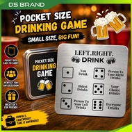 Pocket Size Drinking Game Dice Set | Mini Portable Party Game for Adults | Pubs & Clubs Drinking Gam