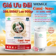 Nutritious Milk Powder Supplemented With Calcium Nano, D3, K2, Collagen, Glucosamine To Help Strengthen Bones, Flexibility Wemilk 900gr