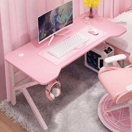 東西物聚 - 包安裝送貨粉色電競枱電競桌電腦桌長160寬60高75
