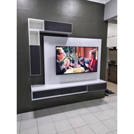 INSTALLMENT Wall mount modern floating tv cabinet / kabinet tv moden gantung (2707810906)