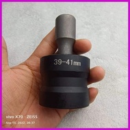 ๑ Heavy-Duty Torque Drive Socket 39x41mm And 3 Inches Extension Set 1/2 Drive