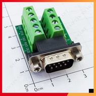 [2 Pieces]- 9-Pin Male DB9 Port Domino Screw Wire Connector Without Case Shop