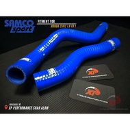 ORIGINAL READY STOCK SILICONE RADIATOR HOSE HONDA CIVIC 1.8 FD1 SAMCO BLUE (2PCS)