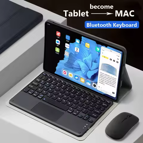 Bluetooth Keyboard Case for Lenovo Tab One 8.7 2025 TB305XU 2025 Tab K9 8.7 In 2025 TB305FU Wireless