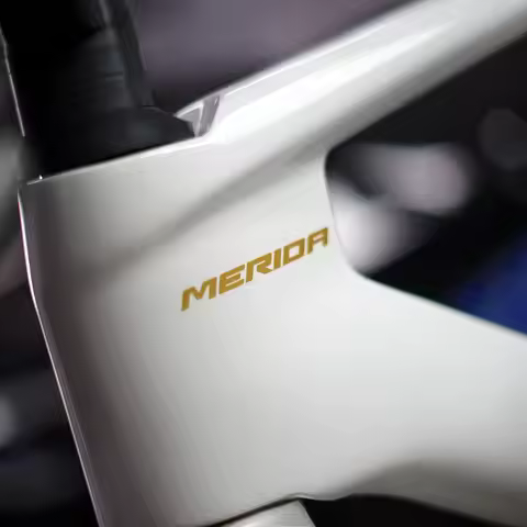 4PCS/SET Awesome MERIDA Bicycle Sticker, Nice for Bikes, Laptops, Skateboards, Notebooks - Adds Styl