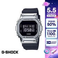 CASIO นาฬิกาข้อมือผู้ชาย G-SHOCK MID-TIER รุ่น GM-5600-1DR วัสดุเรซิ่น สีเงิน