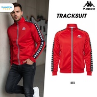 KAPPA เสื้อวอร์ม เสื้อสตรีท Jacket Authentic Tracksuit  GA1059  สีแดง (1790)