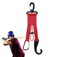 Baseball Dugout Organizer Portable Bat Hangers 3-in-1 Baseball Gear HOOK Gear Hanger For Bats Hats G