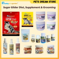Chubbypetsgarden Sugar glider food HPW calcium supplement makanan sugar glider fruit treats Sugar Gl