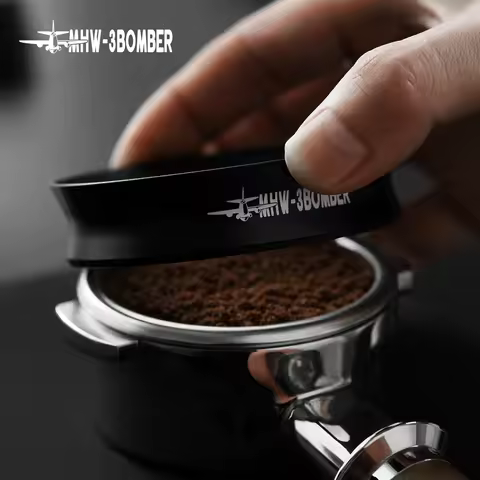 MHW-3BOMBER 51-58mm Magnetic Coffee Dosing Funnel Compatible with 58MM Portafilter Espresso Dosing R
