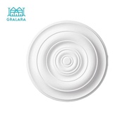 Gralara Ceiling Ceiling Disc European & Design Round Ceiling Ceiling Disc Elegant Design Decorative 