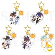 Game Love and Producer EVOL X LOVE Kilo Victor Gavin Lucien Shaw Keychain Backpack Bag Decoration Ac