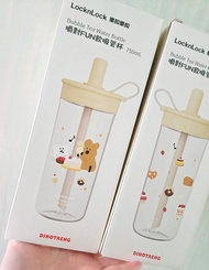 LocknLock 樂扣樂扣 x Dinotaeng 聯名商品 嚼對FUN飲吸管杯 水杯 水壺 QUOKKA BOBO