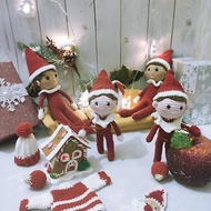 Christmas Elf doll 聖誕精靈娃娃 Buddy Elf Amigurumi Elf