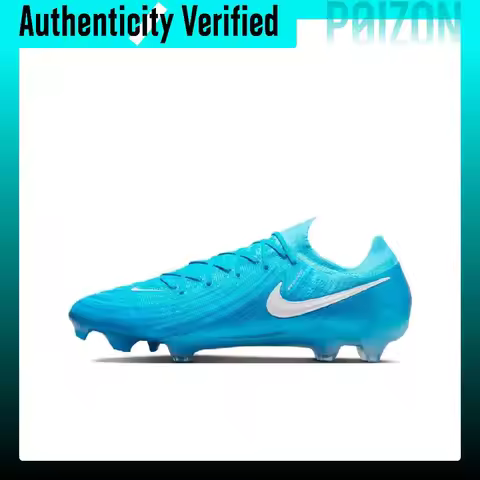 Nike Phantom GX 2 Elite FG Firm Ground Natural Grass Fabric Soccer Shoes Men's Blue White FJ2559-400