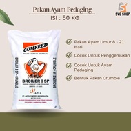 Br 1 Sp Comfeed Isi 50 Kg Makanan Ayam Pedaging Pakan Ayam Pedaging